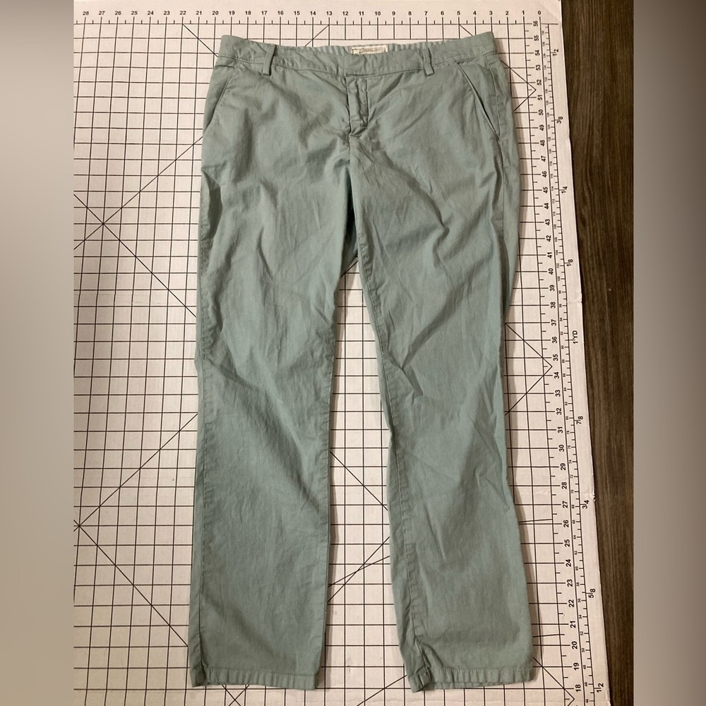 NWOT Current/Elliott Women’s Size 4 Seafoam Green Trouser Pants